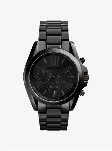 michael kors watch on model black|michael kors watches all black.